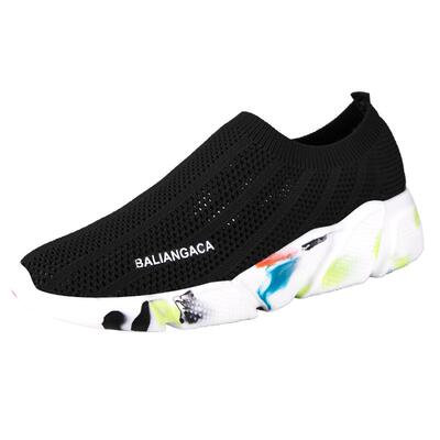 男鞋子春夏跑步鞋袜子鞋