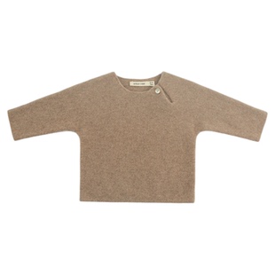 ArborTree 100%小山羊绒婴童肩开毛衣羊绒衫春秋冬宝宝毛衣A类