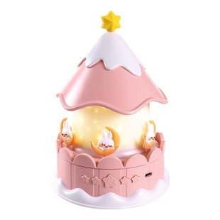 儿童生日礼物孩子水晶球音乐盒八音盒小女孩岁可旋转的星空投影灯