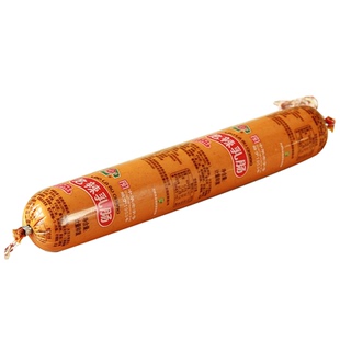 天津迎宾老辣乳肠约500g/根二厂酱货辣味淀粉肉灌肠特产即食肠