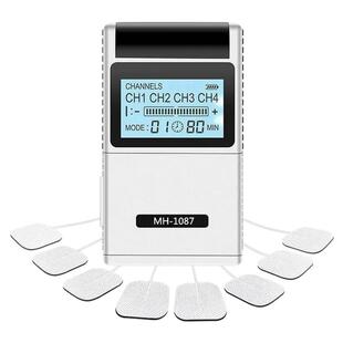 TENS经络仪48种按摩模式跨境低频EMS脉冲按摩器仪8片贴同时工作