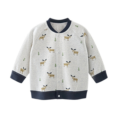 汤尼倍儿宝宝外套春秋季莫代尔棉