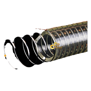 耐低温螺旋钢丝软管防冻透明油管输油管汽油柴油柔软耐寒负压管