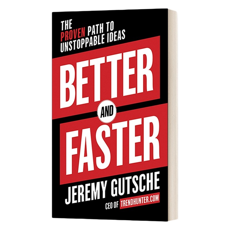 狩猎式创新 英文原版 Better and Faster 如何让你的创新思想源源不断 精装 英文版 进口英语原版书籍