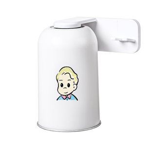 磁吸式漱口杯牙刷置物架壁挂式刷牙杯家用倒挂电动牙刷挂架免打孔