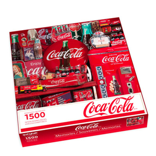 美国原产可口可乐官方正版拼图 超大幅 装饰画 1000 1500块