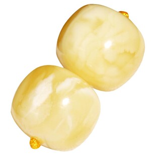 保真天然蜜蜡单珠老型桶珠文玩手串散珠星月金刚菩提diy配饰配件