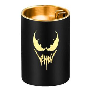 钢铁侠不锈钢烟灰缸2023款家用带盖客厅防灰飞创意漫威系防风毒液