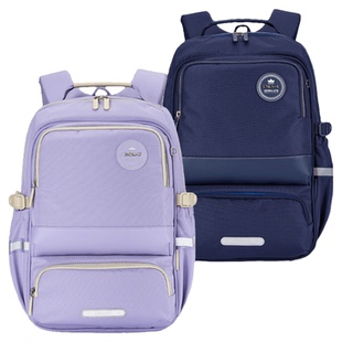 【26年新品】卡拉羊26.2L中学生书包新款减负护脊防下坠可折叠男女生初中生书包大容量