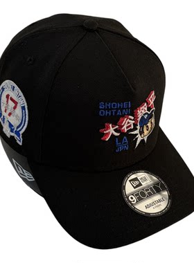 New Era/纽亦华 大谷翔平 MLB 洛杉矶道奇队 棒球帽子 高顶9FORTY