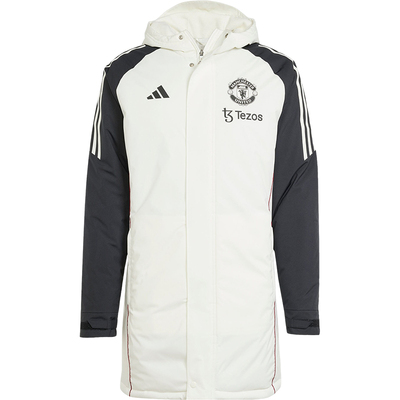 Adidas/阿迪达斯正品新款男士足球训练保暖连帽棉服JE3724