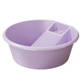 加厚洗衣盆带搓衣板一体婴儿宝宝家用大号塑料加厚洗衣服盆子搓洗