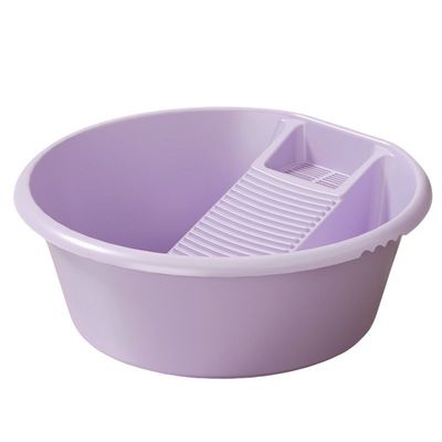 加厚洗衣盆带搓衣板一体式更方便