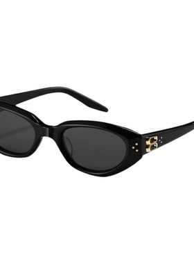 周杰伦同款猫眼防紫外线近视墨镜