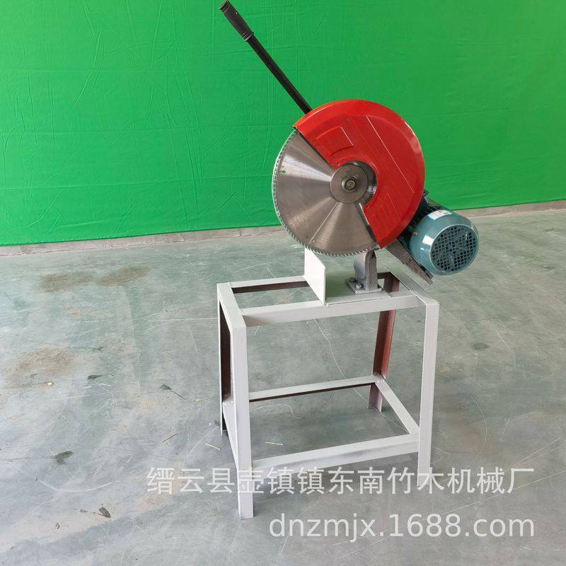 供应筷子加工设备原竹锯断机竹筒切割机竹制品机械设备厂家
