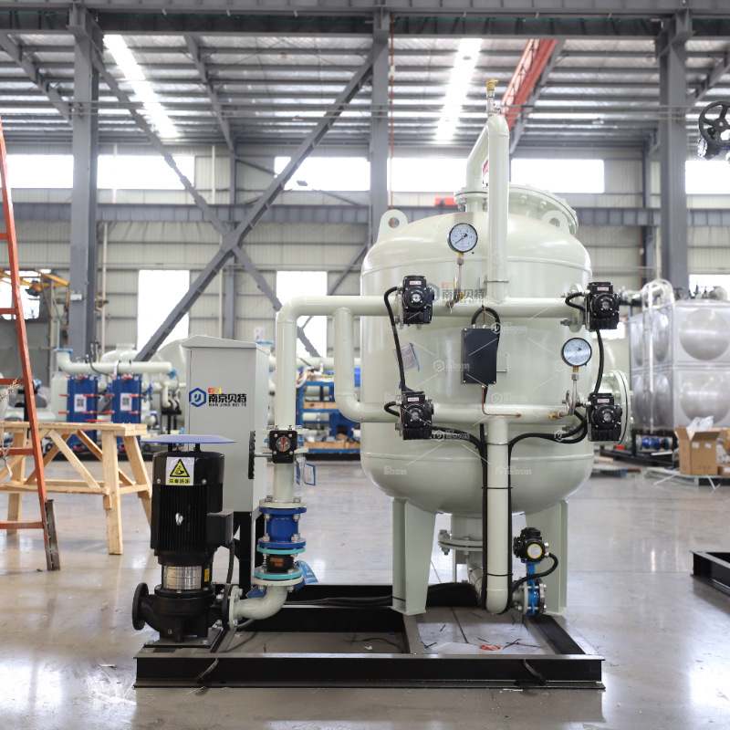 定制石英砂过滤器 工业全自动砂滤罐 高效多介质活性炭过滤器厂家