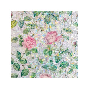 客厅彩虹窗户贴纸高级感防走光卫生间门窗花彩色玻璃贴膜隐私装饰