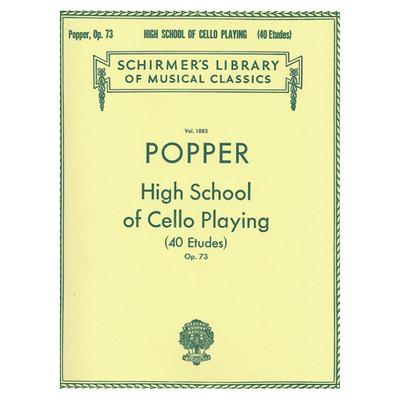 波帕尔大提琴练习曲Op73