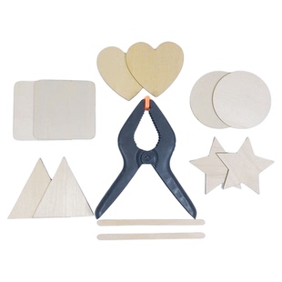 扎染工具几何压板G型夹针线手工diy材料包学生套装蓝靛泥