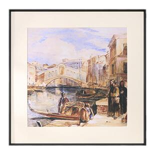 铝合金正方形画框装裱外框简易国画书法美术作品展示定制相框挂墙