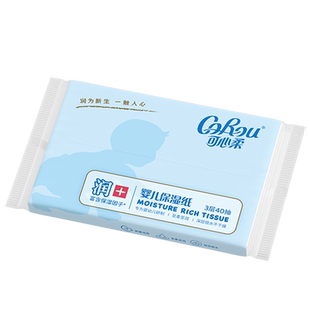 U先link派-可心柔保湿纸1包40抽