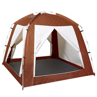 帐篷室内便携式折叠打地铺露营野营过夜冬季保暖室内户外床帐家用