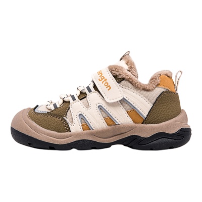 帕丁顿熊童鞋冬款加绒加厚运动鞋