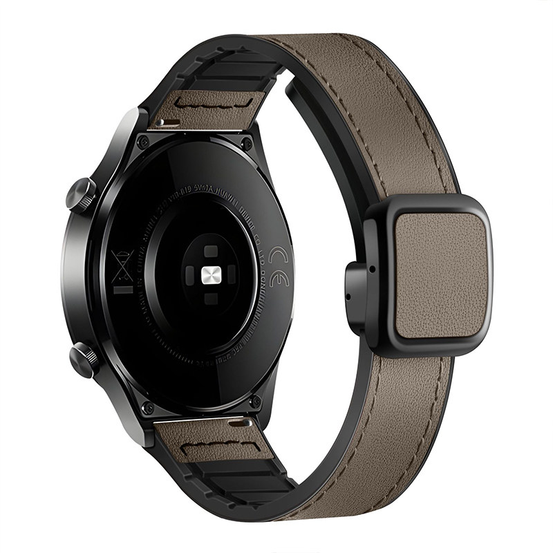 代用华为Watch5/3/4gt2GT3表带Pro真皮GT6/5/4保时捷buds专用表带