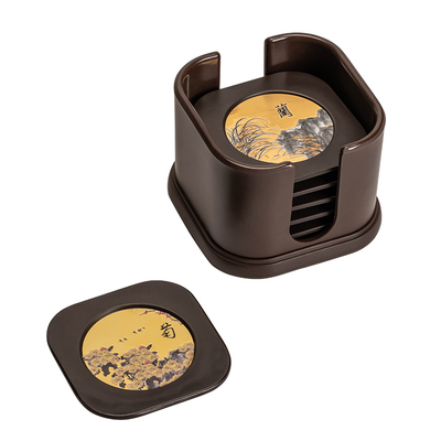 瓷牌茗复古中式平整底部