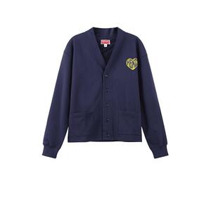 高田贤三V领卫衣开衫外套