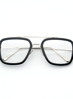 眼镜方框复古风太阳镜姜振宇同款