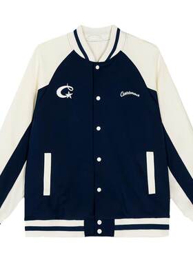 COURTMAN运动休闲情侣棒球服夹克