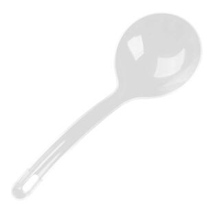 一次性大汤勺塑料耐高温火锅勺外卖打包漏勺酸菜鱼独立包装大公勺