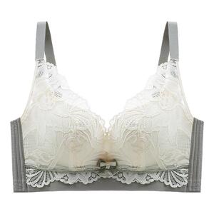 内衣女无痕无钢圈小胸聚拢性感蕾丝收副乳调整型防下垂文胸罩