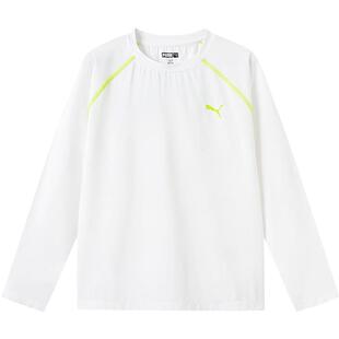 PUMA彪马男女长袖T恤春夏新款中大儿童速干衣运动休闲青少年训练f