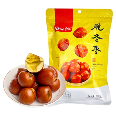 【冬季上新】脆冬枣香脆无核嘎嘣脆黄骅独立包装酥脆休闲即食零食