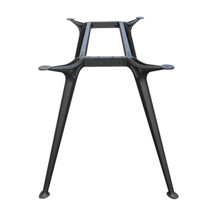 铝合金脚会议桌支架餐桌架餐台脚办公桌腿工作台桌脚玻璃餐台架