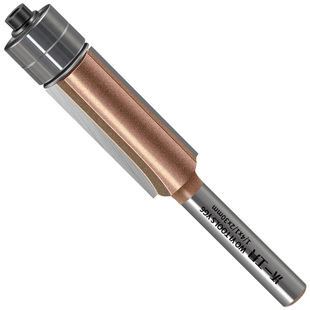 沃一木工专业级双轴承铣刀插座开孔双刃直刀实木硬木修边机开槽刀