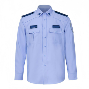 新款勤务长袖制式衬衫制服外衬短袖夏执通勤弹力单夏裤保安服装