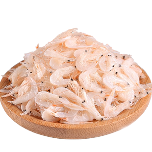 孕妇】淡干虾皮虾米干货送儿童宝宝婴儿辅食谱非特级无补钙盐新鲜