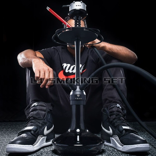 Высококлассный арабский кальян из нержавеющей стали, Франция, полный комплект