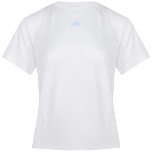 滔搏adidas阿迪达斯女子运动休闲舒适短袖T恤IA6099
