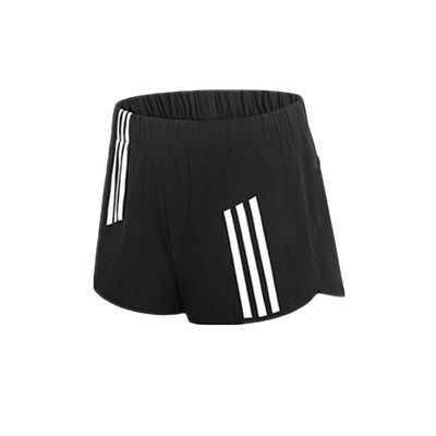 运动短裤女速织带显瘦跑步健身