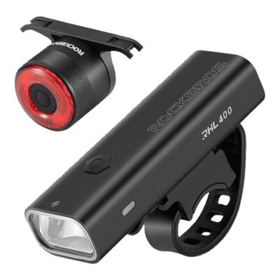 洛克兄弟夜骑前灯/尾灯组合装