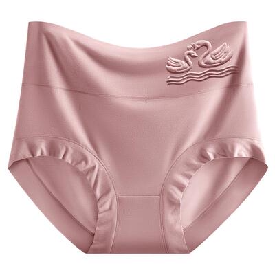 40支莫代尔内裤高腰纯棉抗菌无痕