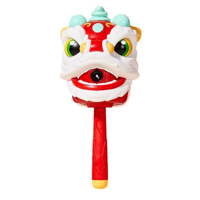 新年手持款烟花泡泡机礼物加特林