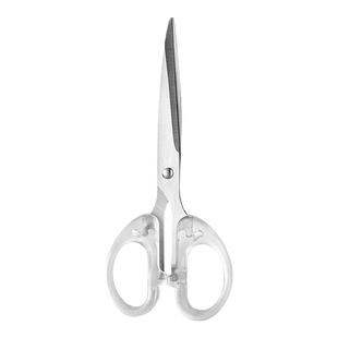 透明实用剪刀简约diy高级感手工文具刀学生美工手账不锈钢小剪子