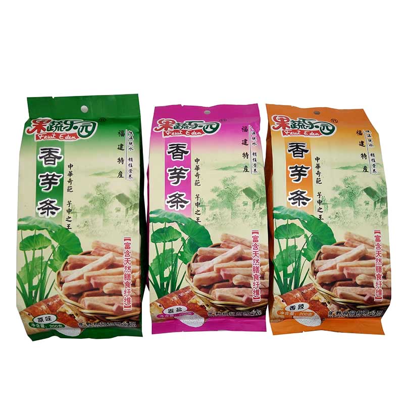 福建福鼎太姥山特产原味香辣香芋条椒盐芋头槟榔芋蔬果干200g包邮