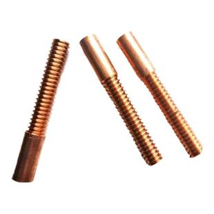 公制铬锆铜螺纹电极铬铜螺牙电极电火花垂直平动放电电极40*60mm