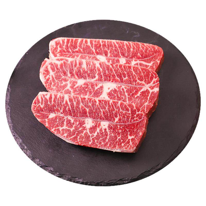 澳洲谷饲M5板腱牛排纯血安格斯牛排